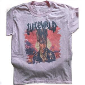 Juice Wrld Legends Never Die Tee Adult Small Light Pink Pastel Cotton T-Shirt